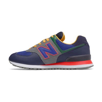 NB 574 Grey/Blue/Red