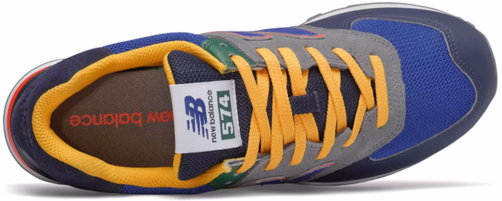 New Balance 574 Kelabu/Biru/Merah ML574MD2 Lookbook New Balance 574 Kelabu/Biru/Merah ML574MD2