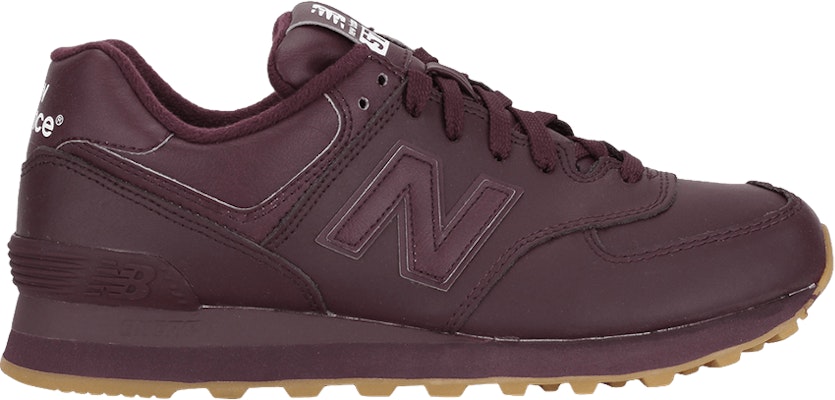 New Balance 574 Kulit 'Burgundy' NB574AAB Buy New Balance 574 Kulit 'Burgundy' NB574AAB
