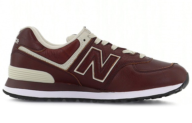 New Balance 574 Leather 'Dark Brown' ML574LPB Order New Balance 574 Leather 'Dark Brown' ML574LPB