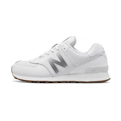 NB 574 Leather 'White Gum'
