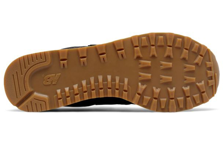 NB 574 Leather Shoes 'Black Silver' 圖 4