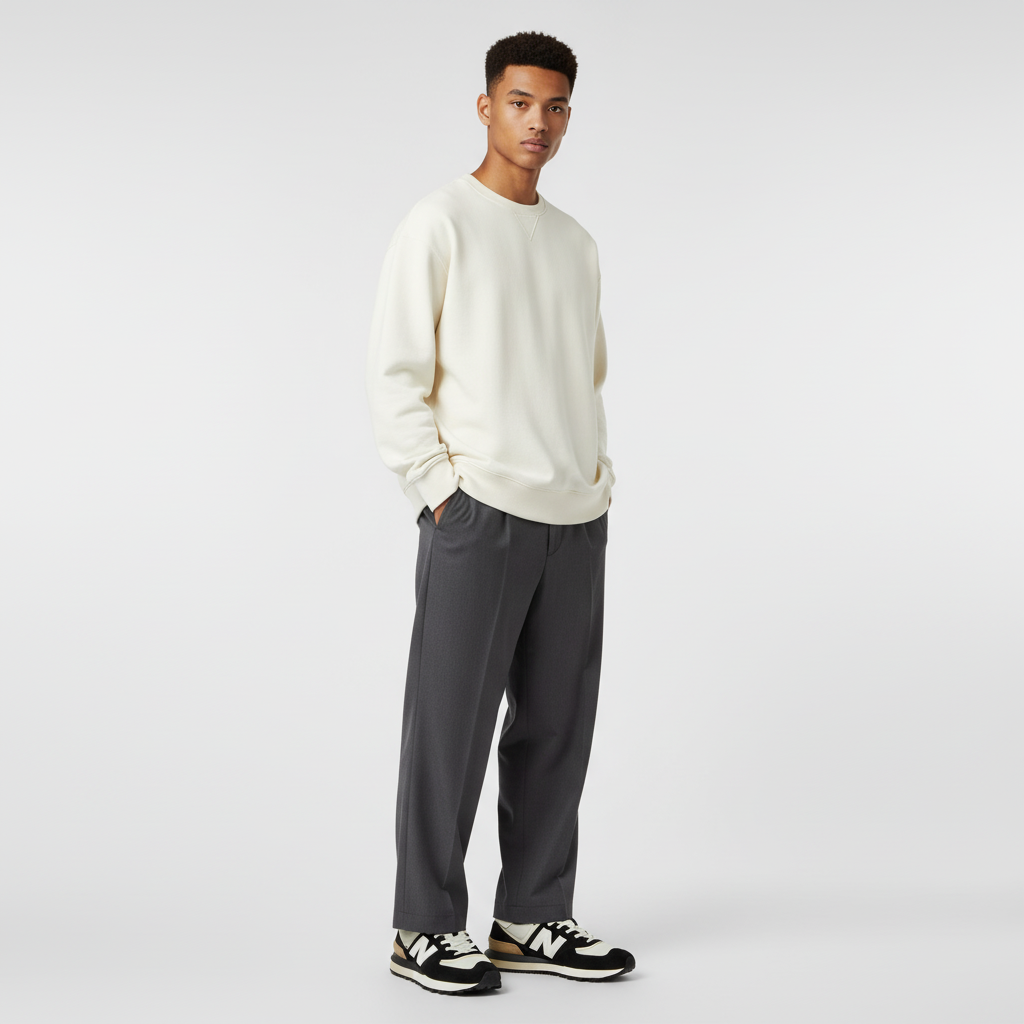 Lookbook New Balance 574 Legacy "黑色安哥拉毛" U574LGRA