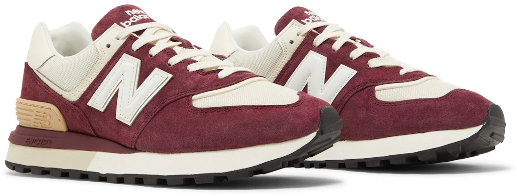 New Balance 574 Legacy 'Burgundy Angora' Sepatu Pria Wanita U574LGRB 1