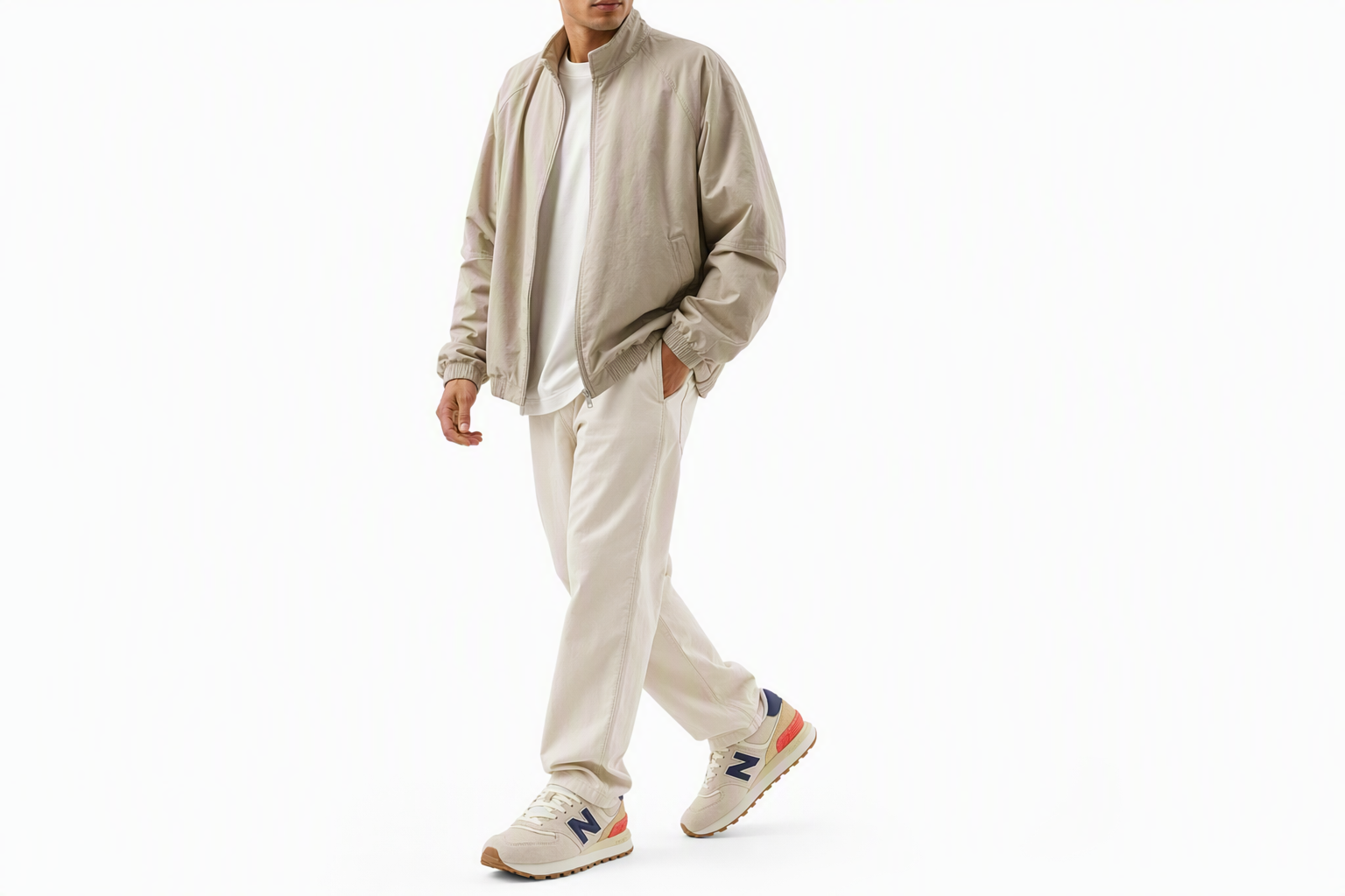 Order New Balance NB 574 舒適百搭 防滑耐磨 低筒 生活休閒鞋 男女同款 卡其色