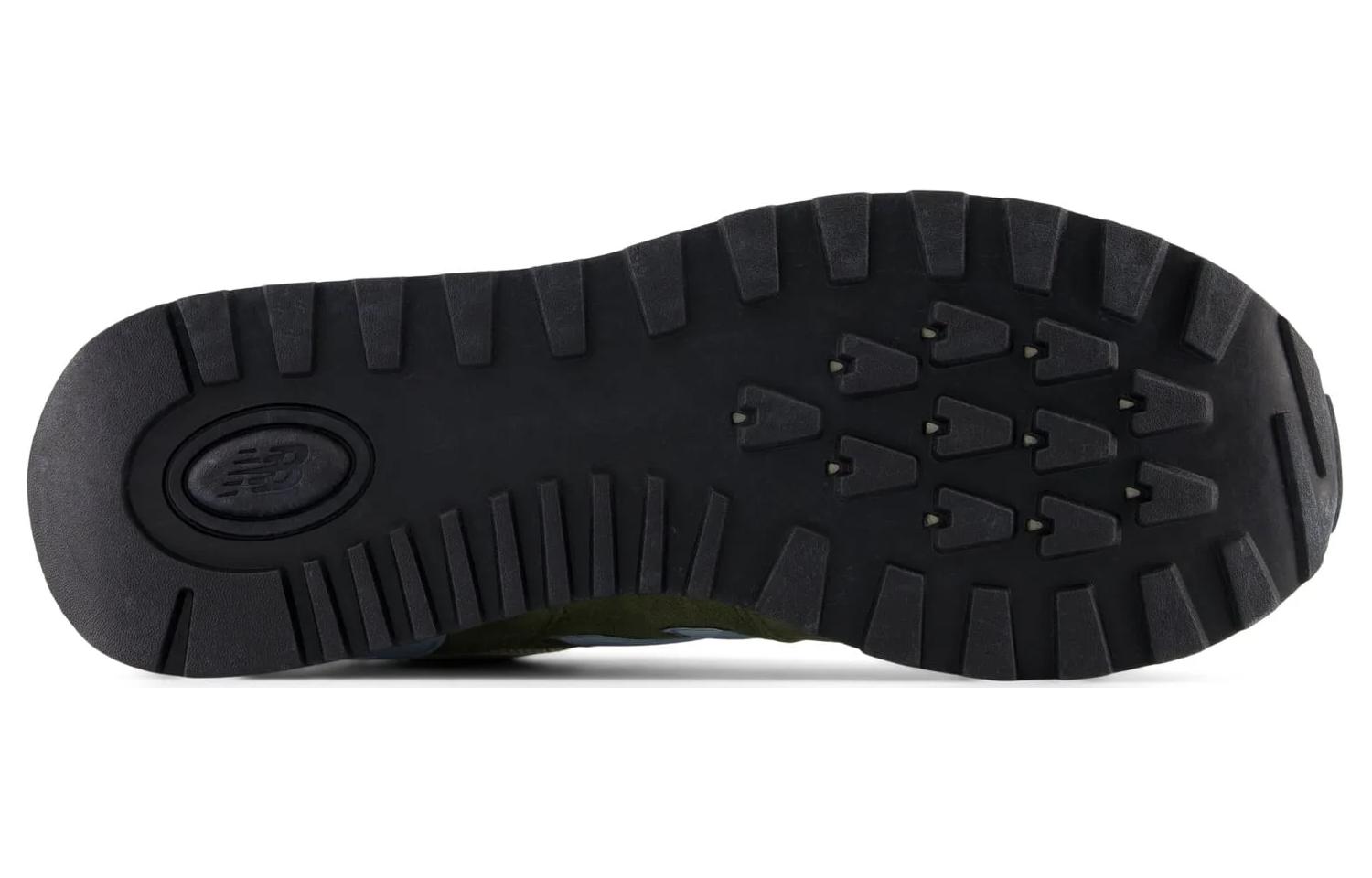 Shop New Balance NB 574 舒適百搭 減震耐磨 低筒 跑步鞋 男款 綠米