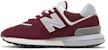 New Balance 574 Legacy 'Garnet Rain Cloud' Lelaki Perempuan Kasut U574LGAA