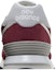 Sizing New Balance 574 Legacy 'Garnet Rain Cloud' Lelaki Perempuan Kasut U574LGAA