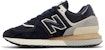 New Balance 574 Legacy 'Navy White' Lelaki & Wanita Navy Putih U574LGBN