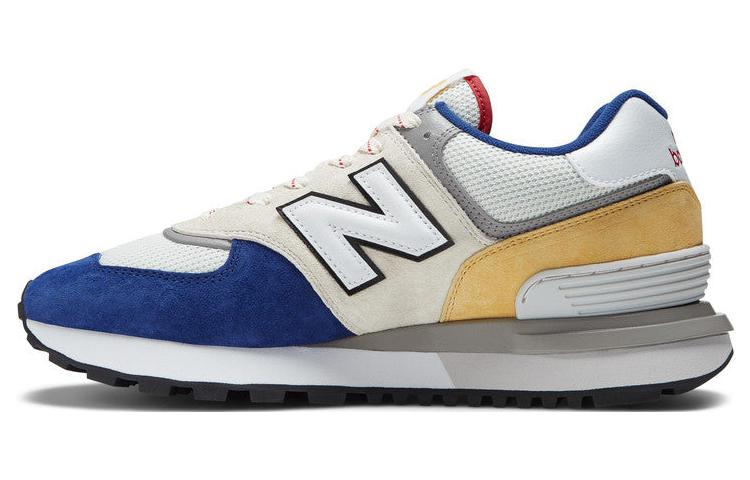 NB 574 Legacy 'White Blue Yellow'