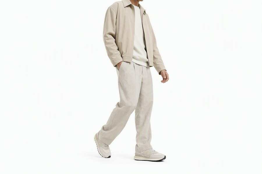 New Balance 舒適 百搭減震耐磨 低幫 休閒跑步鞋 男款 白灰色 Order New Balance 舒適 百搭減震耐磨 低幫 休閒跑步鞋 男款 白灰色