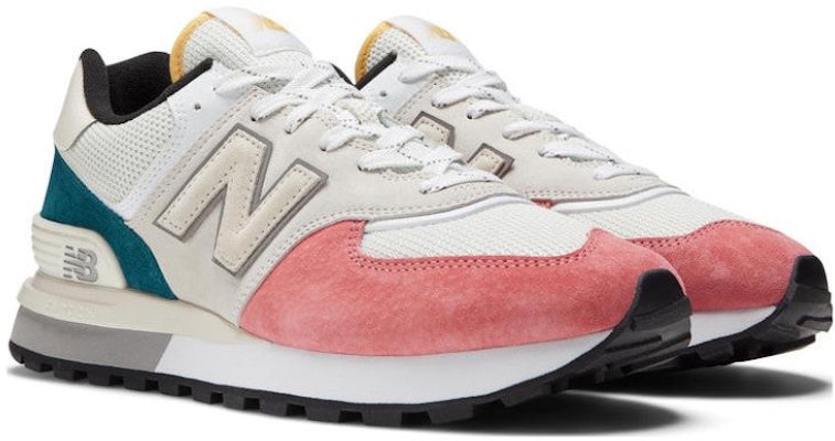 New Balance 574 Legacy 'Putih Pink Hijau' U574LGC Lookbook New Balance 574 Legacy 'Putih Pink Hijau' U574LGC