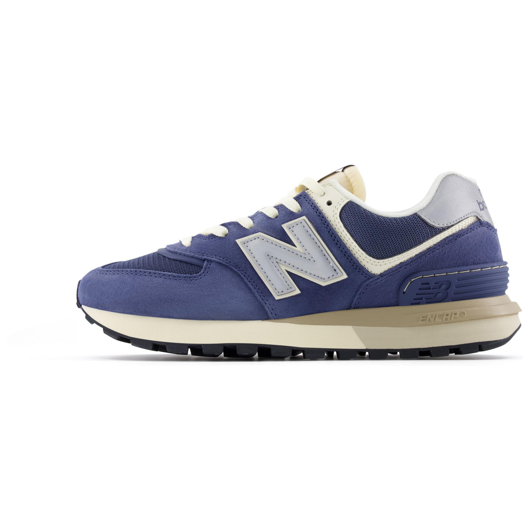 New Balance 574 Legacy Blue Casual Running Shoes - Comfortable & Durable U574LGMB