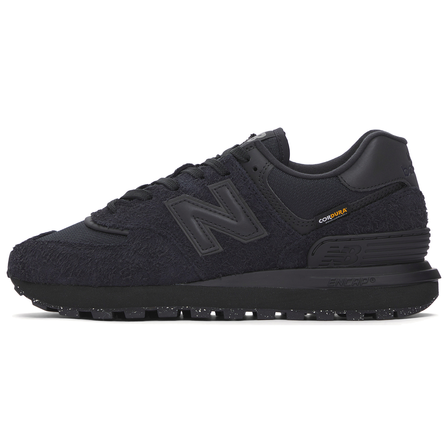 New Balance 574 LG Black Warrior Low-Top Casual Shoes - Comfortable & Durable U574LGMT