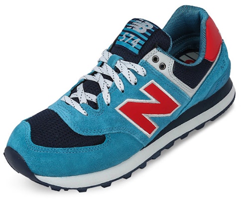New Balance 574 Low-top Biru/Merah ML574SOG Order New Balance 574 Low-top Biru/Merah ML574SOG