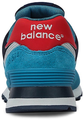New Balance 574 Low-top Biru/Merah ML574SOG Shop New Balance 574 Low-top Biru/Merah ML574SOG