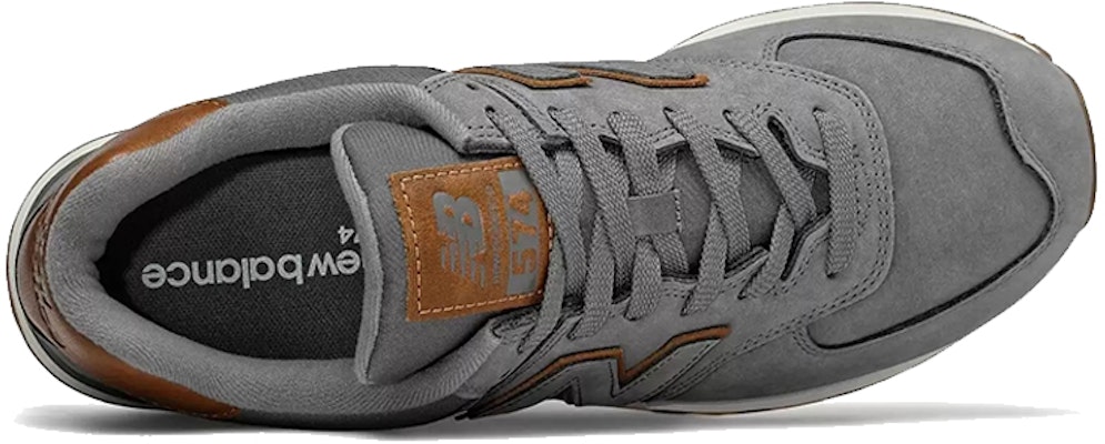 뉴발란스 574 몰튼메탈 그레이/브라운 ML574NBA Lookbook 뉴발란스 574 몰튼메탈 그레이/브라운 ML574NBA