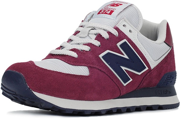 New Balance 574 Zapatillas Rojo Vino/Blanco ML574ESW Order New Balance 574 Zapatillas Rojo Vino/Blanco ML574ESW