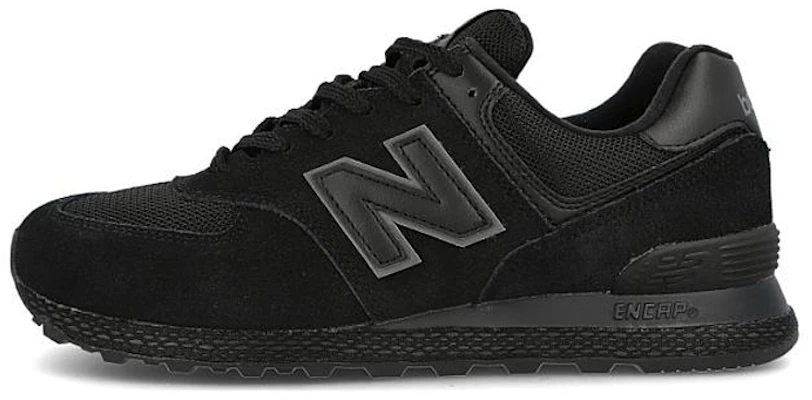 New Balance NB 574 低筒 跑步鞋 男款 纯黑 Buy New Balance NB 574 低筒 跑步鞋 男款 纯黑