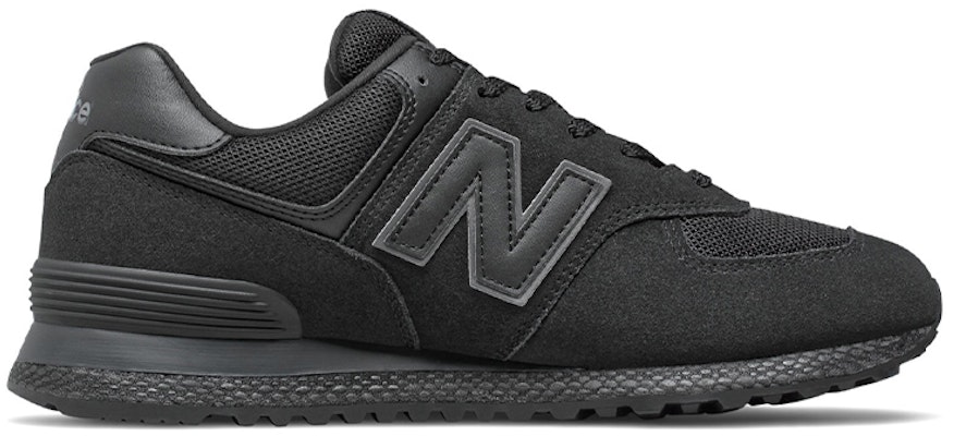 New Balance NB 574 低筒 跑步鞋 男款 纯黑 Order New Balance NB 574 低筒 跑步鞋 男款 纯黑