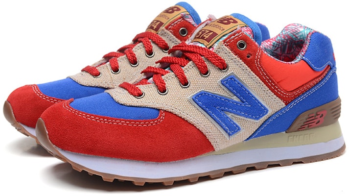New Balance 574 Low 'Merah Biru' ML574VSN Order New Balance 574 Low 'Merah Biru' ML574VSN