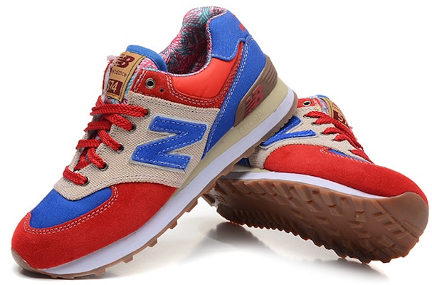 New Balance 574 Low 'Merah Biru' ML574VSN Lookbook New Balance 574 Low 'Merah Biru' ML574VSN