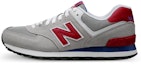 Buy New Balance 574 Potongan Rendah Kelabu ML574MOX