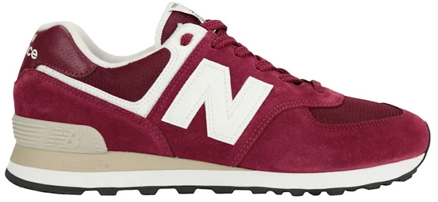 New Balance 574系列 輕便低幫跑步鞋 紅 Order New Balance 574系列 輕便低幫跑步鞋 紅
