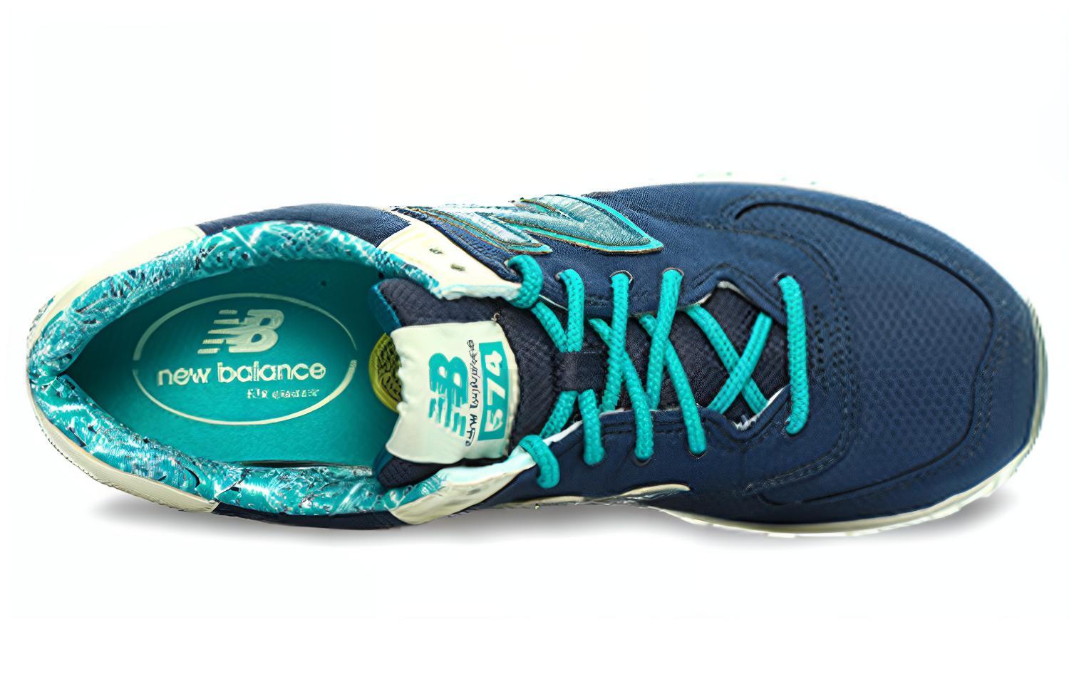 Lookbook New Balance 574 Luau Navy Blue ML574ILB