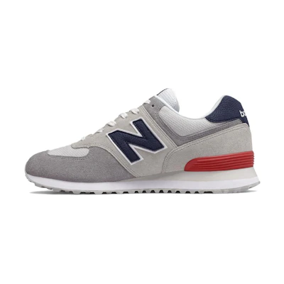 NB 574 Marbled Street Grey