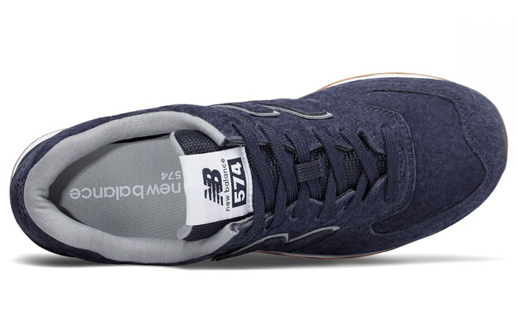 Lookbook New Balance 574 Azul Marino Suela Goma ML574EPA