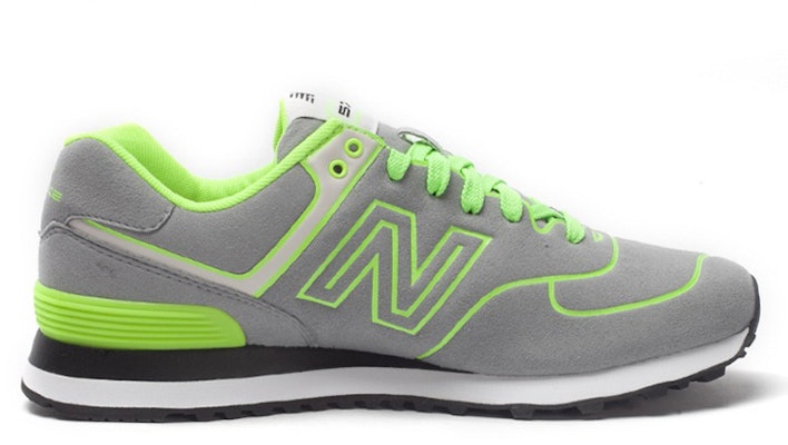 新百伦574霓虹灯运动鞋 灰绿色 '灰' ML574NEY Order 新百伦574霓虹灯运动鞋 灰绿色 '灰' ML574NEY