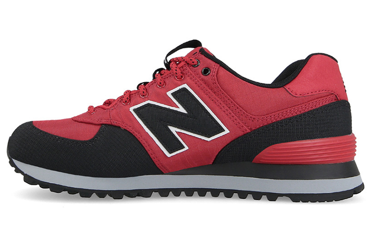 Buy New Balance 574系列 戶外逃逸 防滑透氣 低幫跑步鞋 黑紅色