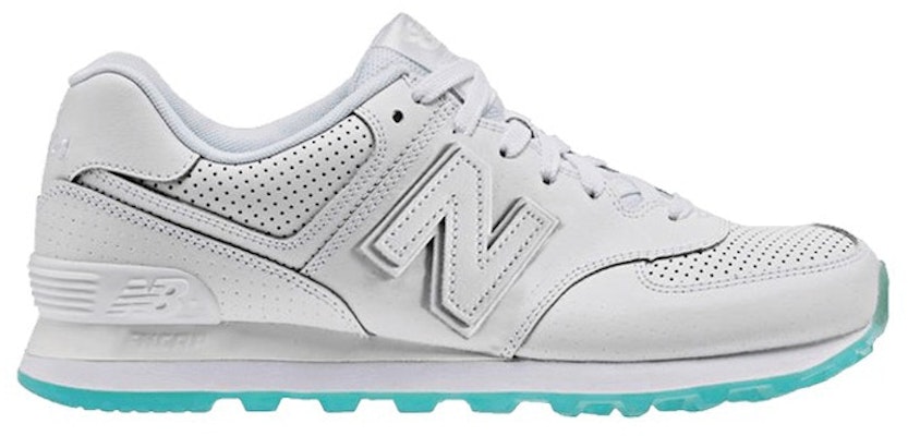 ニューバランス 574 パーフォレイテッド 'ホワイト グリーン' ML574PW ML574PW Buy ニューバランス 574 パーフォレイテッド 'ホワイト グリーン' ML574PW ML574PW