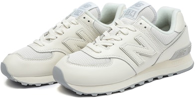 New Balance NB 574 復古 輕便 低筒 跑步鞋 男女款 淺灰色 Lookbook New Balance NB 574 復古 輕便 低筒 跑步鞋 男女款 淺灰色