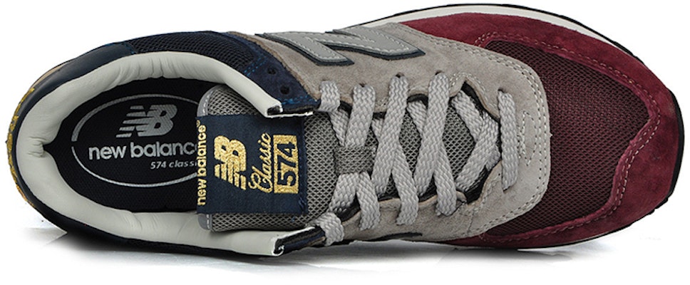 뉴발란스 574 레드/그레이/블루 ML574TRC Lookbook 뉴발란스 574 레드/그레이/블루 ML574TRC