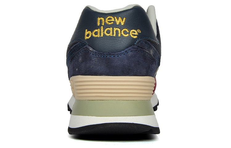 Purchase New Balance NB 574 復古 低幫 跑步鞋 男女同款 紅灰藍