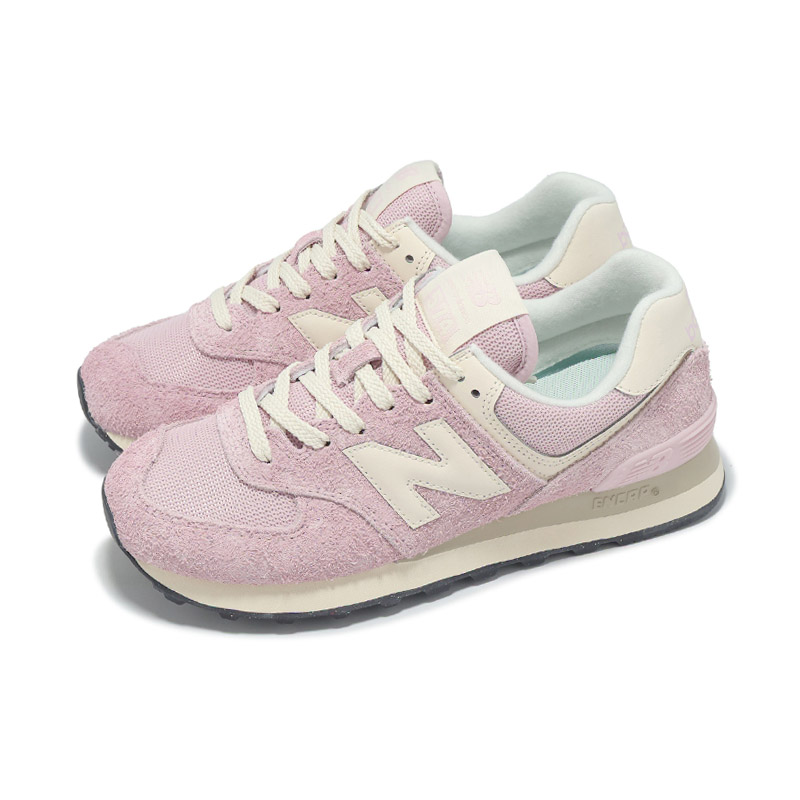 Order (W) New Balance 574 Zapatillas Retro Rojo/Rosa Diseño Simple WL574CPP
