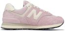 Shop (W) New Balance 574 Zapatillas Retro Rojo/Rosa Diseño Simple WL574CPP