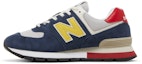 Lookbook 뉴발란스 574 러기드 '블루 옐로우' ML574DVR
