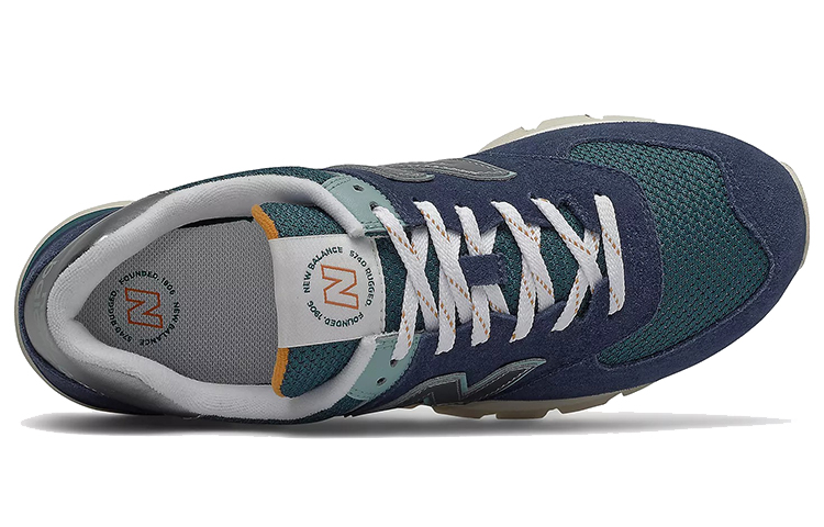 Lookbook ニューバランス 574 ラギッド 'ナチュラル インディゴ ティール' ML574DHL ML574DHL