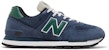 New Balance 574 Rugged 'Navy Green' Lelaki Kasut. ML574DSW