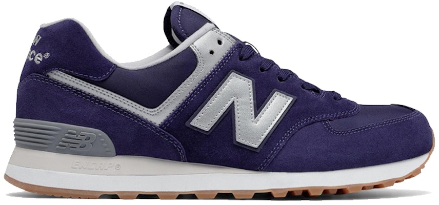 新百伦 574系列 舒適透氣 拼接運動跑步鞋 藍紫色 Order 新百伦 574系列 舒適透氣 拼接運動跑步鞋 藍紫色