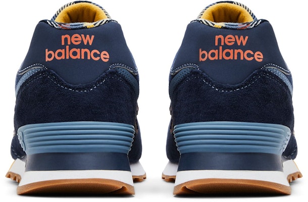 New Balance 574 Siri Bernafas Tahan Lama Anti-Licat Retro 'Biru' ML574HMK Details for New Balance 574 Siri Bernafas Tahan Lama Anti-Licat Retro 'Biru' ML574HMK