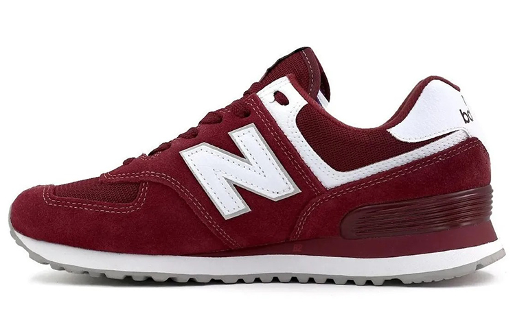 New Balance 574 Series Casual 'Burgundy White' ML574EM2