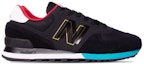Order New Balance 574 Series Tahan Aus Hitam Biru 'Cement' Nyaman ML574BZ2