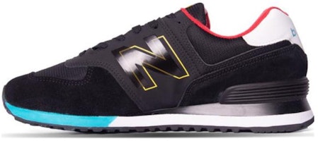 New Balance 574 Series Cozy Wear-resistant Black Blue 'Cement' ML574BZ2 New Balance 574 Series Cozy Wear-resistant Black Blue 'Cement' ML574BZ2