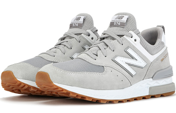 Order 뉴발란스 574 시리즈 D 와이드 그레이 화이트 (77 characters) MS574FCG