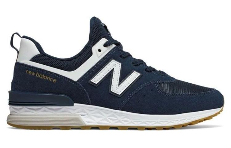 Order New Balance 574 系列 D 宽型海军蓝 MS574FCN