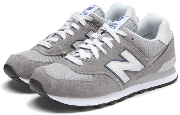 New Balance 574 Seri Abu/Biru 'Putih' ML574VGY Lookbook New Balance 574 Seri Abu/Biru 'Putih' ML574VGY